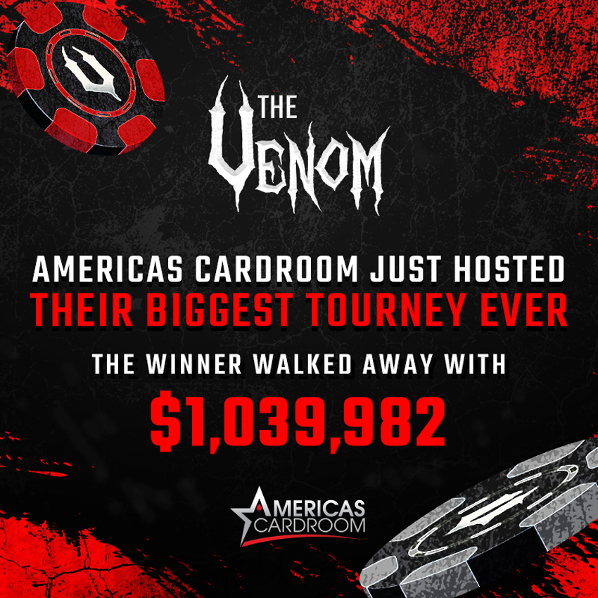 AMericas Cardroom OSS Venom Winner